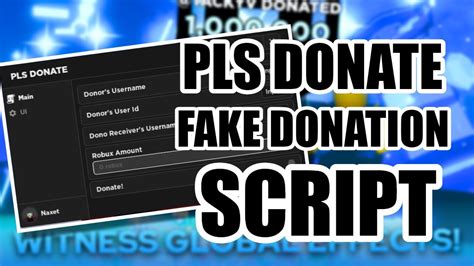 Support local businesses and promote your own. . Pls donate fake donation script others can see
